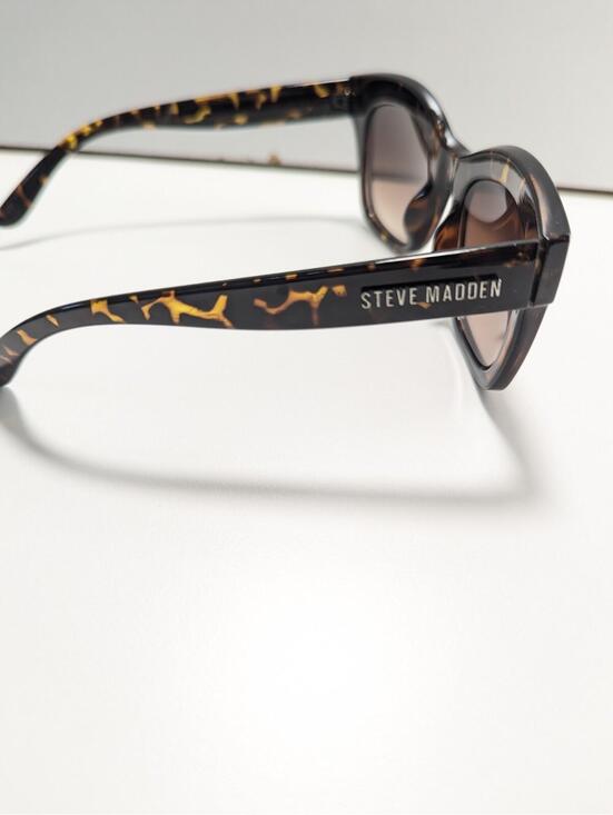 Steve Madden SM863141 MONICA Brown Tortoise Women\'s Fashion Sunglasses Cat Eye main image 7